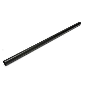 3K 18mm x 20mm x 500mm Roll Wrapped Carbon Fiber Tube