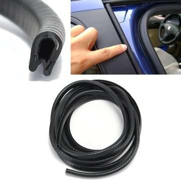 3m Long Rubber Seal Ring Strip Edge Protector Anti-scratch U Type for Door Window