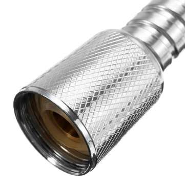 3M Stainless Steel Shower Hose Soft Shower Water Pipe Flexible Bathroom Water Pipe Silver Plumbing H