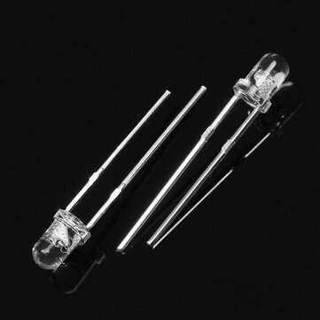 3mm 2.5-3.2V RGB Bright Colorful Flash LED F3 Light Emitting Diode For Christmas Tree Kit