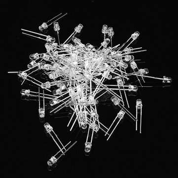 3mm 2.5-3.2V RGB Bright Colorful Flash LED F3 Light Emitting Diode For Christmas Tree Kit