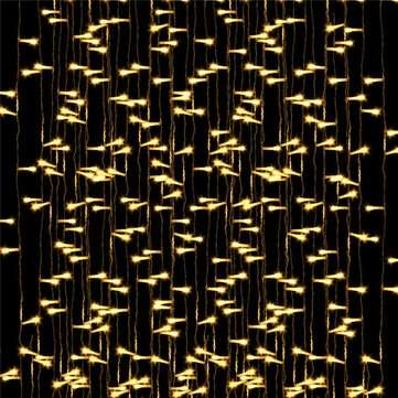 3Mx3M 432LEDs Christmas Fairy String Wedding Curtain Light Lamp 220V (COLOR.: WARMWHITE)