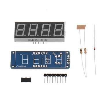 3pcs 0.56 Inch Digital Tube DIY Kit TM1650 Four-digit LED Digital Tube Display Module