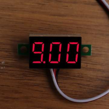3pcs 0.36 Inch DC0V-32V Red LED Digital Display Voltage Meter Voltmeter Reverse Connection Protectio