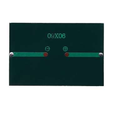 3pcs 0.6W 6V 90*60*3mm Mini Photovoltaic Epoxy Solar Panel DIY Part