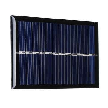 3pcs 0.6W 6V 90*60*3mm Mini Photovoltaic Epoxy Solar Panel DIY Part