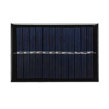 3pcs 0.6W 6V 90*60*3mm Mini Photovoltaic Epoxy Solar Panel DIY Part