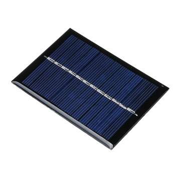 3pcs 0.6W 6V 90*60*3mm Mini Photovoltaic Epoxy Solar Panel DIY Part