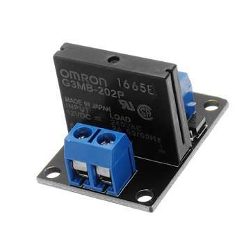 3pcs 1 Channel 12V Relay Module Solid State Low Level Trigger 240V2A Geekcreit for Arduino - product