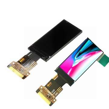 3pcs 0.96 Inch HD RGB IPS LCD Display Screen SPI 65K Full Color TFT  ST7735 Drive IC Direction Adjus