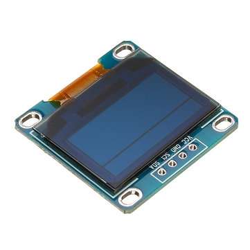 3Pcs 0.96 Inch Blue Yellow IIC I2C OLED Display Module