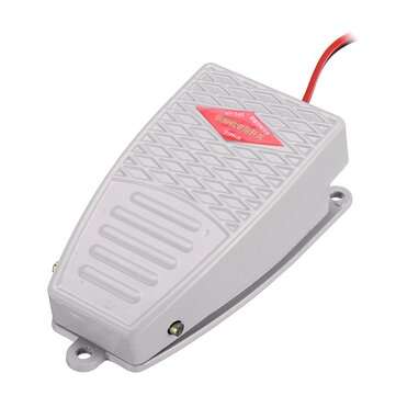 3Pcs 1.5M Foot Switch Pedal Metal Aluminum Shell Pedal Belt with Connector Foot Control for Spot Wel