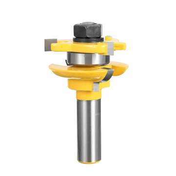 3pcs 1/2 Inch Shank Two flute Raised Panel Cabinet Door Router Bit Set