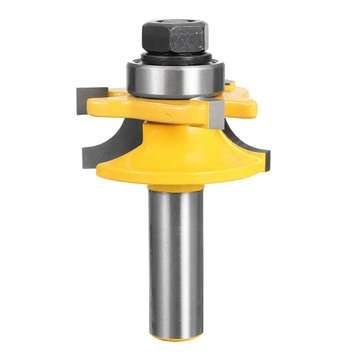 3pcs 1/2 Inch Shank Two flute Raised Panel Cabinet Door Router Bit Set