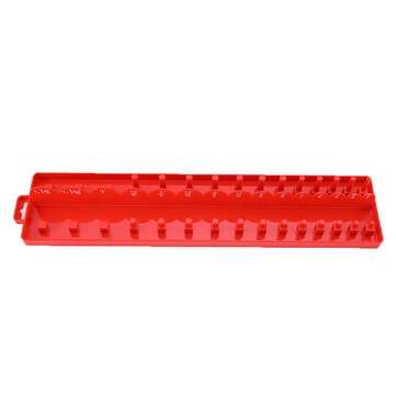 3pcs 1/4 3/8 1/2 Inch Socket Tray Set SAE Rail Rack Holder Storage Organizer Shelf Stand Socket Hold