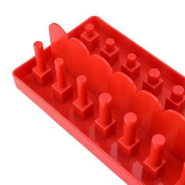 3pcs 1/4 3/8 1/2 Inch Socket Tray Set SAE Rail Rack Holder Storage Organizer Shelf Stand Socket Hold