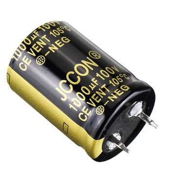 3Pcs 1000UF 100V 22x30mm Radial Aluminium Electrolytic Capacitor High Frequency 105C