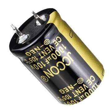 3Pcs 1000UF 100V 22x30mm Radial Aluminium Electrolytic Capacitor High Frequency 105C