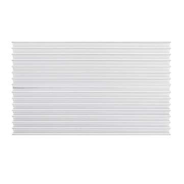 3pcs 100x60x10mm Short Toothed Aluminum Alloy Heat Sink Radiator