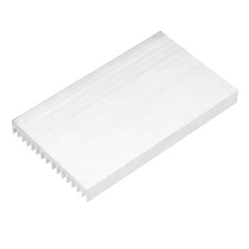 3pcs 100x60x10mm Short Toothed Aluminum Alloy Heat Sink Radiator