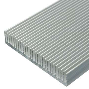 3pcs 100x41x8mm Aluminum Heat Sink Heat Sink Cooler For High Power LED Amplifier Transistor Cooling