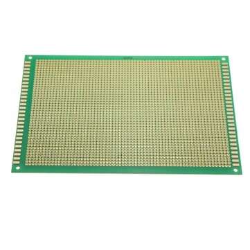 3pcs 12 x18cm FR4 Single-Sided PCB Experiment Printed Circuit Board Epoxy Glass Fiber FR-4 Green Pro