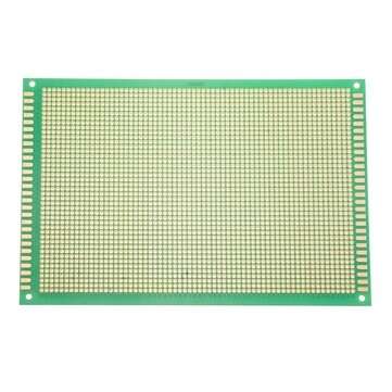 3pcs 12 x18cm FR4 Single-Sided PCB Experiment Printed Circuit Board Epoxy Glass Fiber FR-4 Green Pro