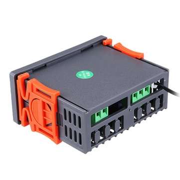 3pcs 12V XH-W2060 Embedded Digital Thermostat Cabinet Freezer Cold Storage Thermostat Temperature Co