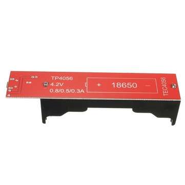 3pcs 18650 Battery Charging Holder Charging Board TP4056 0.3A / 0.5A / 0.8A