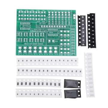 3pcs 15-channel LED Lantern Controller Kit SMD Component Soldering Skills Exercise Board Electronic