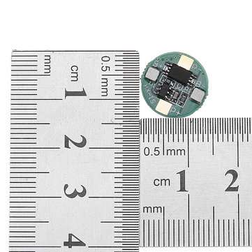3pcs 1S 3.7V 18650 Lithium Battery Protection Board 2.5A Li-ion BMS with Overcharge and Over Dischar