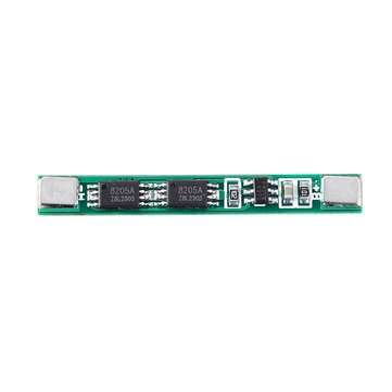 3pcs 1S 3.7V 4A li-ion BMS PCM 18650 Battery Protection Board PCB for 18650 lithium Battery Double M