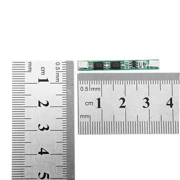 3pcs 1S 3.7V 4A li-ion BMS PCM 18650 Battery Protection Board PCB for 18650 lithium Battery Double M