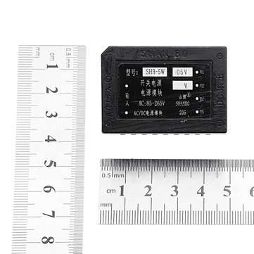 3pcs 1A AC 85-264V To DC 5V Switching Power Supply Module Precision Low Temperature Over Current Pro