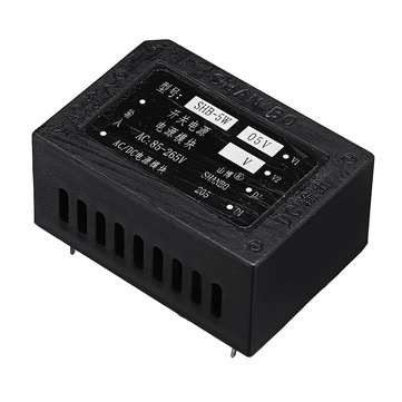 3pcs 1A AC 85-264V To DC 5V Switching Power Supply Module Precision Low Temperature Over Current Pro