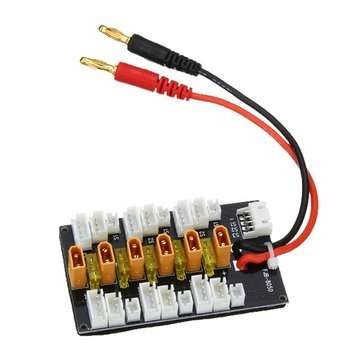 3pcs 1S-3S XT30 LiPo Battery Parallel Charging Adapter Board Expansion Board With Balanced Cable Plu