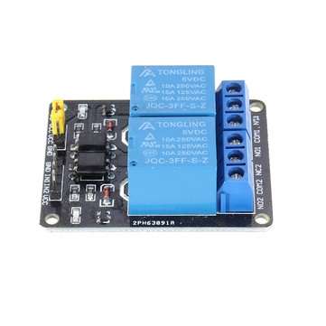 3pcs 2 Channel 5V DC Relay Module  Relay Drive Module Control Board