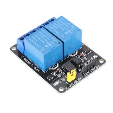 3pcs 2 Channel 5V DC Relay Module  Relay Drive Module Control Board
