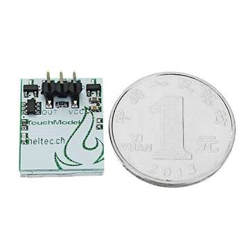 3Pcs 2.7V-6V Blue HTTM Series Capacitive Touch Switch Button Module
