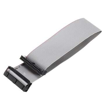 3Pcs 2.54mm FC-26P IDC Flat Gray Cable LED Screen Connected to JTAG Download Cable