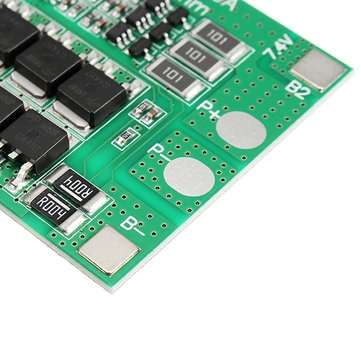 3pcs 3S 12V 25A 18650 Lithium Battery Protection Board 11.1V 12.6V High Current With Balanced Circui