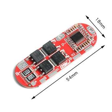 3Pcs 3S High Current Ternary Polymer Lithium Battery Protection Board 20A 40A