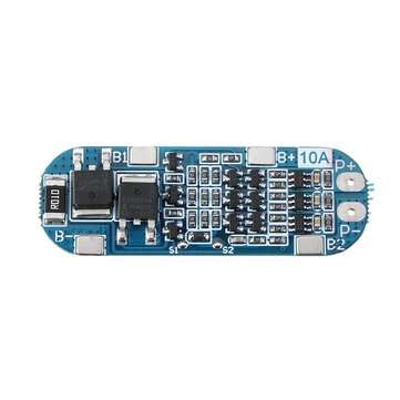 3pcs 3S 10A 11.1V 12V 12.6V Lithium Battery Charger Protection Board Module for 18650 Li-ion Lipo Ba