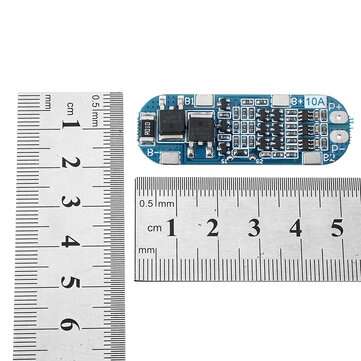3pcs 3S 10A 11.1V 12V 12.6V Lithium Battery Charger Protection Board Module for 18650 Li-ion Lipo Ba