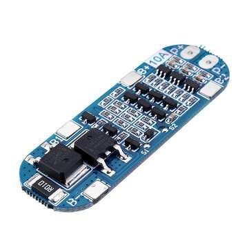 3pcs 3S 10A 11.1V 12V 12.6V Lithium Battery Charger Protection Board Module for 18650 Li-ion Lipo Ba