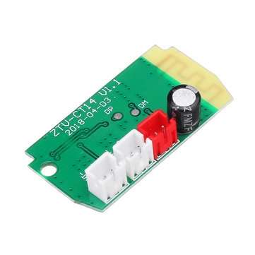 3pcs 3Wx2 Mini bluetooth Receiver Module With 4Ohm Speakers Power Amplifier Audio Board Decoding MP3