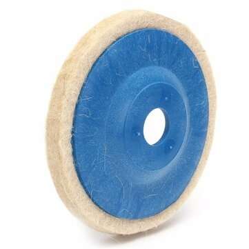 3pcs 4 Inch 100mm Round Grinding Wool Pad Polishing Wheel Felt Buffer Disc Set