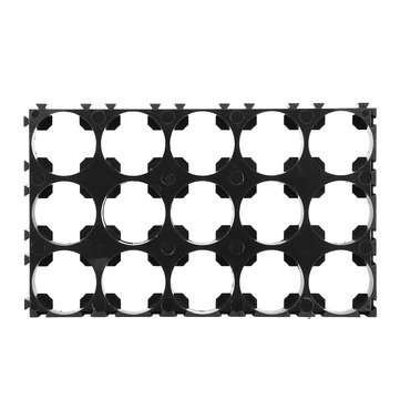 3pcs 3x5 Battery Spacer Plastic Holder 18650 Lithium Battery Support Combination Fixed Bracket With