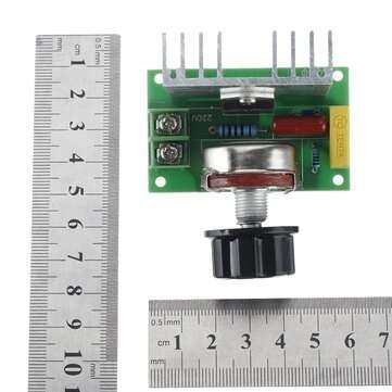3Pcs 4000W SCR Electronic Voltage Regulator Speed Controller Control Board Governor Dimmer High Powe