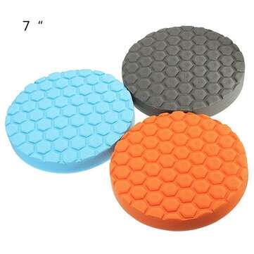 3pcs 4/5/7 Inch Buff Polishing Pad kit for Car Polisher (SIZE: 7INCH)